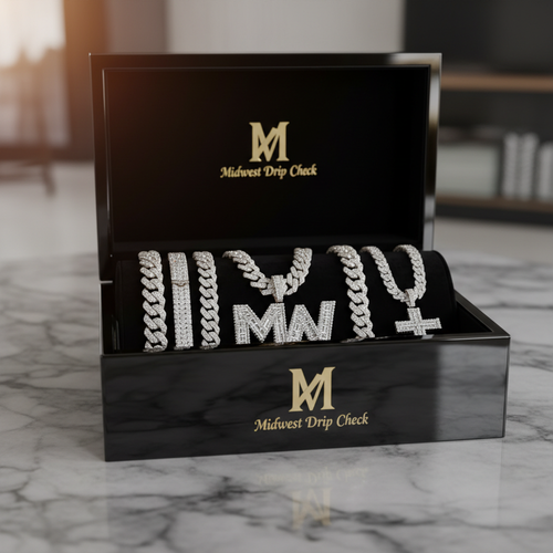 MDC Iced-Out Gopher Pendant Chain