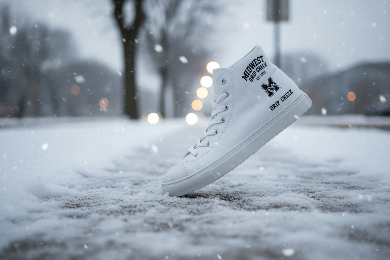 Snowy Shoes